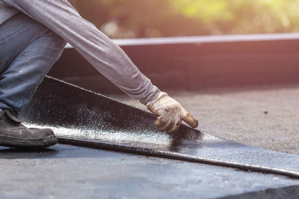 Professional Exterior Waterproofing technician working in Nevada, OH